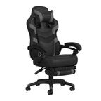 Ergonomic Gaming Chair with Footrest and Recline