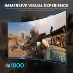 Curved Gaming Monitor with High Refresh Rate Display