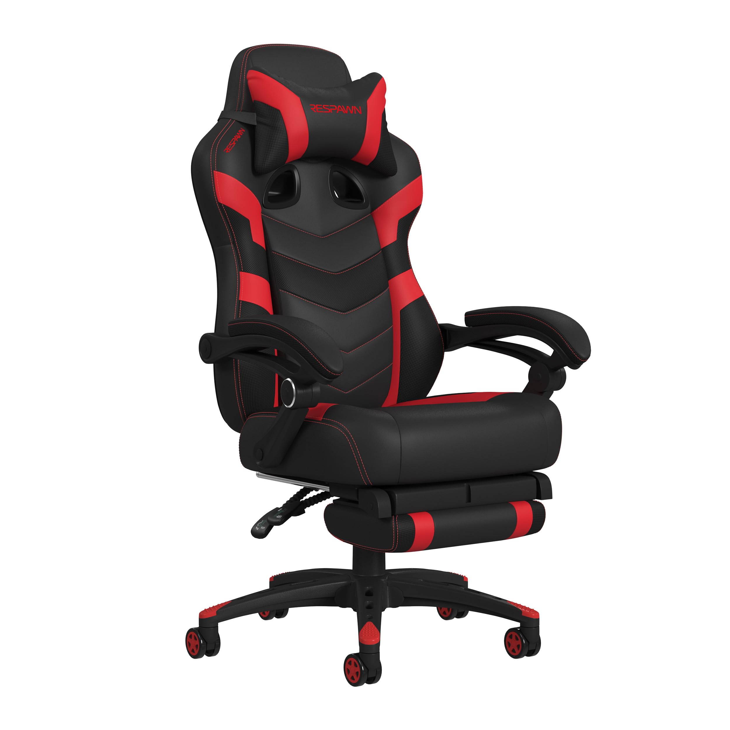 Ergonomic Gaming Chair with Footrest and Recline