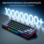Mechanical Gaming Keyboard with RGB Backlighting