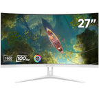 Curved Gaming Monitor with High Refresh Rate Display
