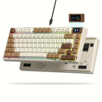 75% Gaming Keyboard with Color Display and Hot Swap