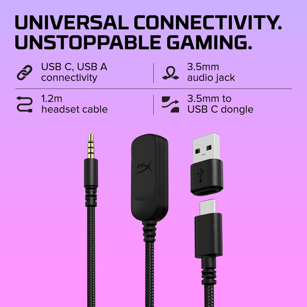 Wired Gaming Headset with 53mm Drivers and DTS Audio