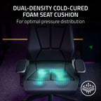 Ergonomic Gaming Chair with Reactive RGB Lighting