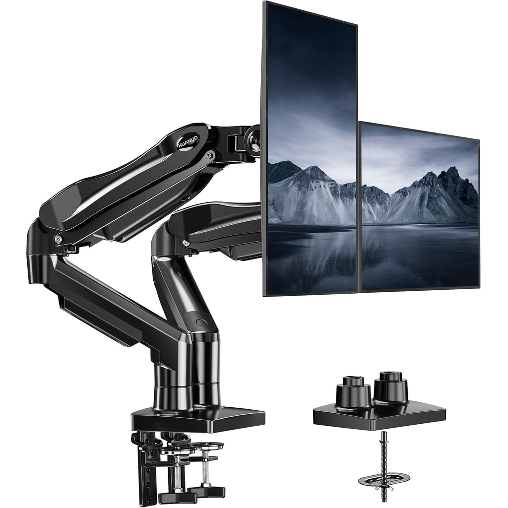 Dual Monitor Arm for 13 to 32 Inch Screens