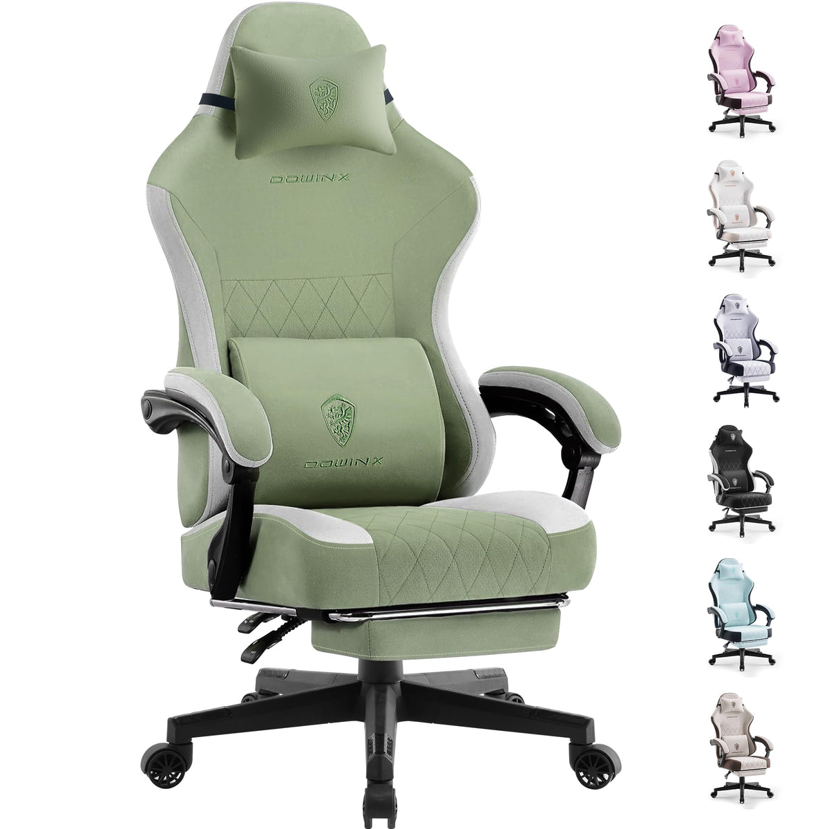 Ergonomic Gaming Chair with High Back Lumbar Support