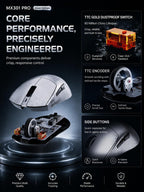 Lightweight Gaming Mouse with High Precision Sensor