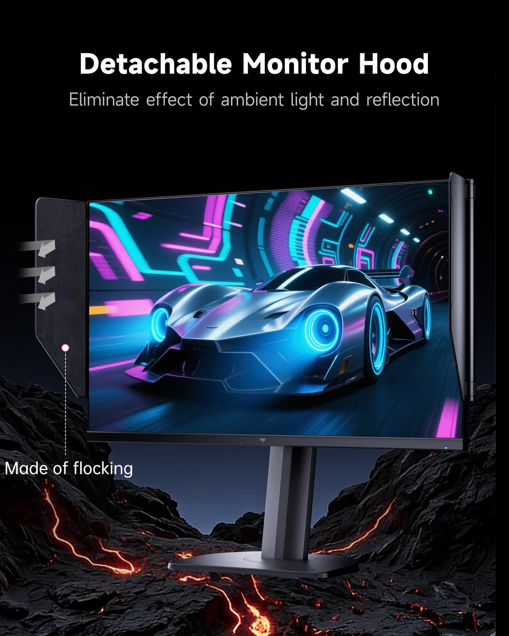 Gaming Monitor with High Refresh Rate Display
