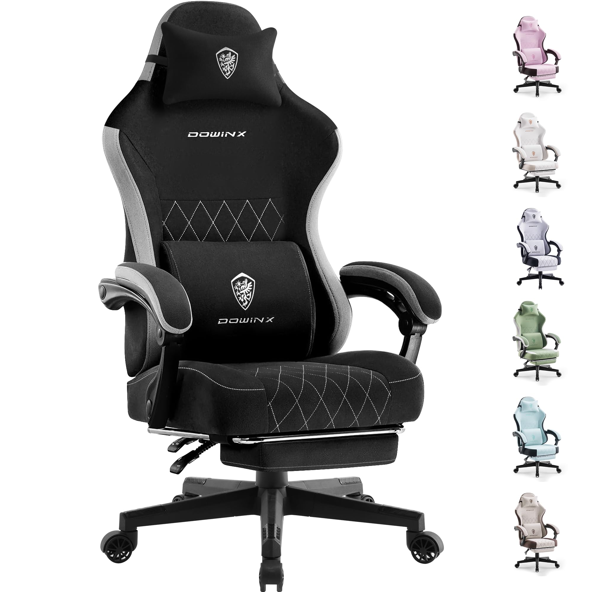 Ergonomic Gaming Chair with High Back Lumbar Support