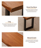 Solid Wood Gaming Desk with Modern Minimalist Design