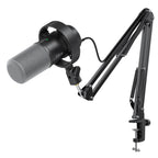 USB XLR Gaming Microphone with Boom Arm and Mute