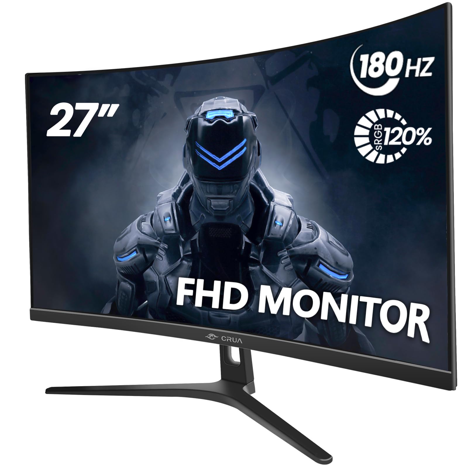 Curved Gaming Monitor with High Refresh Rate Display