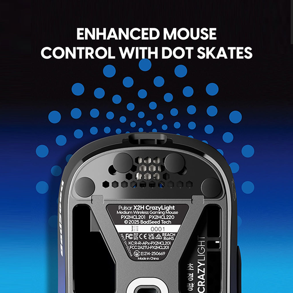 Wireless Gaming Mouse with Ultra Lightweight Design