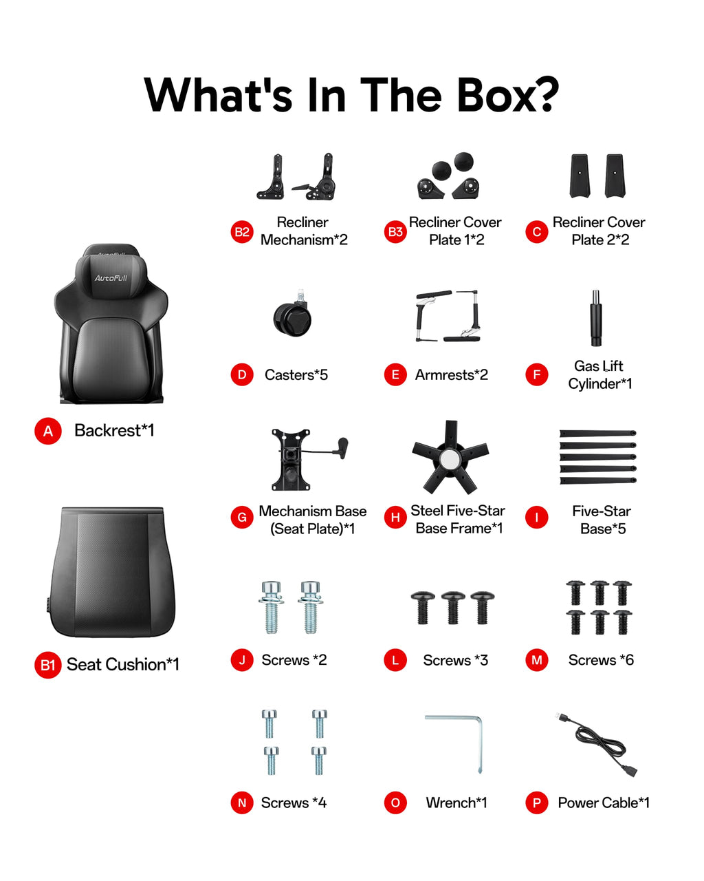 Gaming Chair with Heated Seat and Lumbar Support