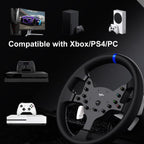 Force Feedback Racing Wheel with Pedals and Shifter