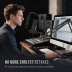 USB Condenser Gaming Microphone for Streaming and Recording