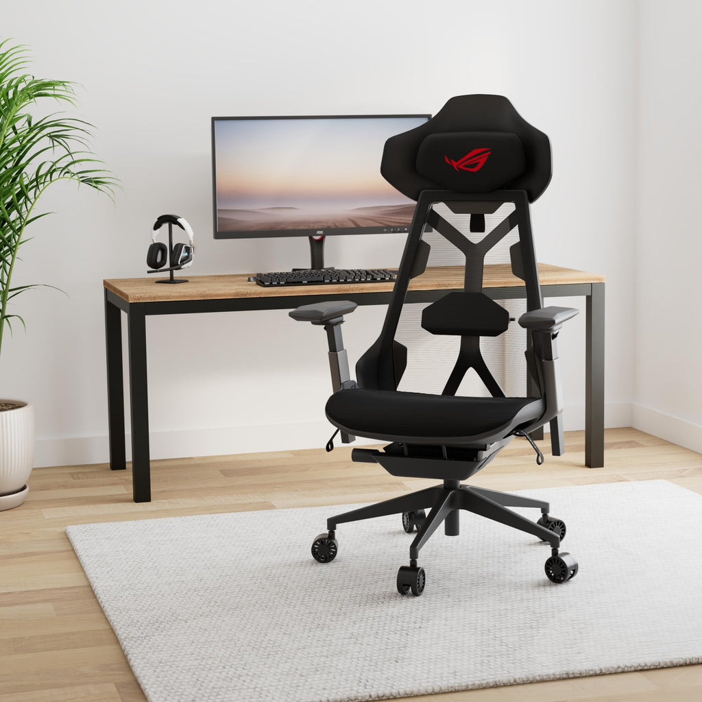 Ergonomic Gaming Chair with Breathable Mesh Design