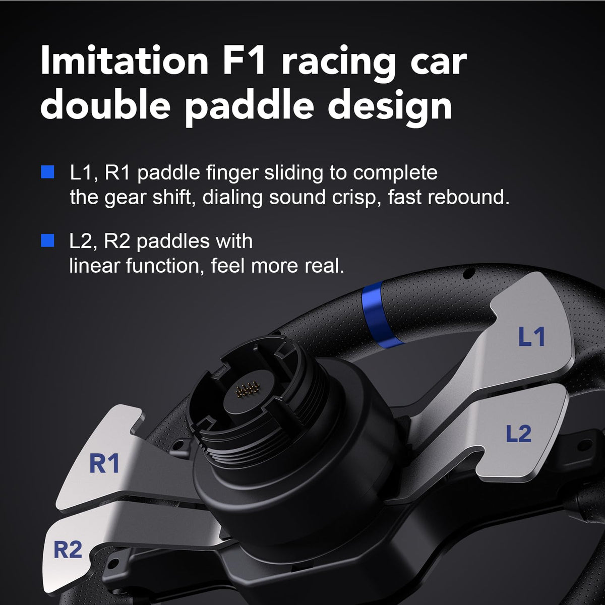 Force Feedback Racing Wheel with Pedals and Shifter