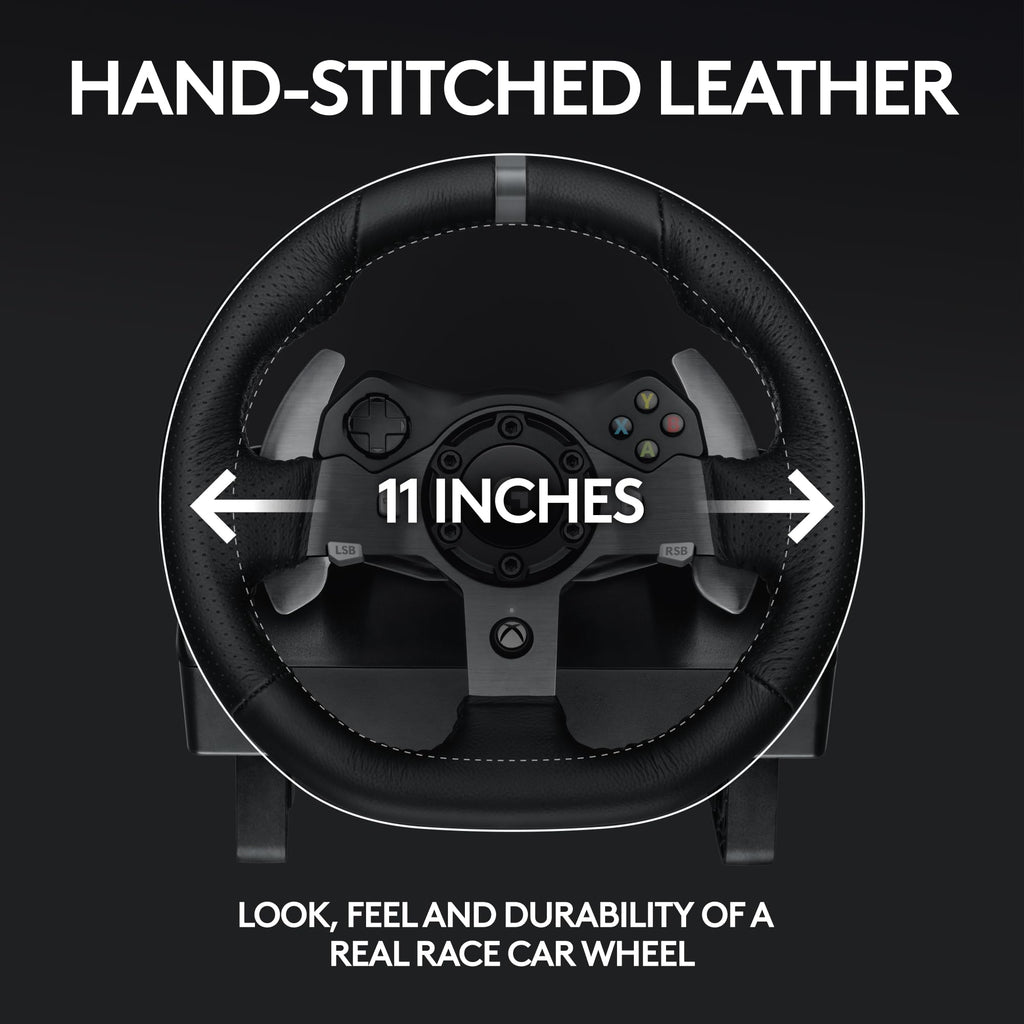 Logitech G29 Driving Force Racing Wheel and Floor Pedals, Real Force Feedback