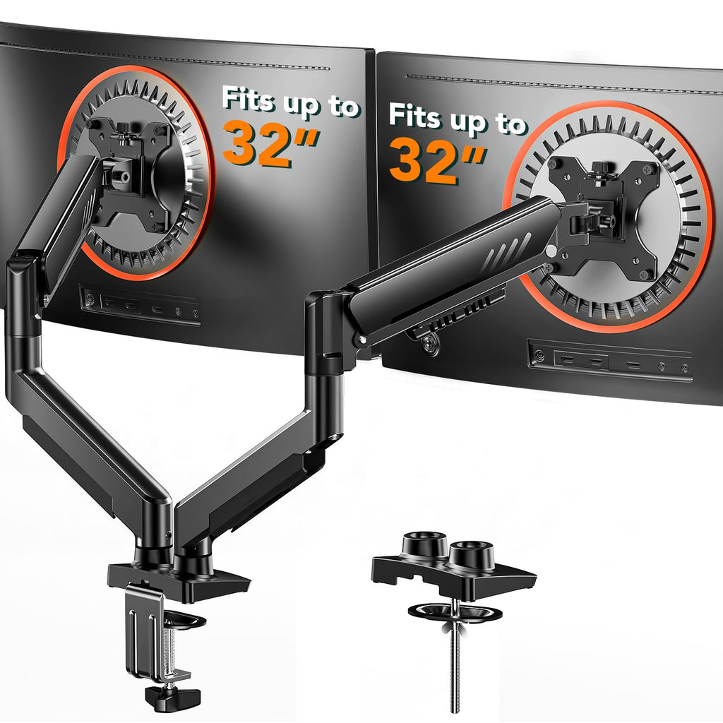 Monitor Arm with Fully Adjustable Full Motion Mount
