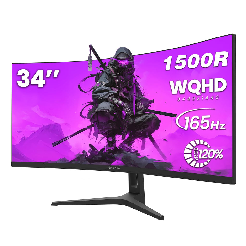 Curved Gaming Monitor with High Refresh Rate Display