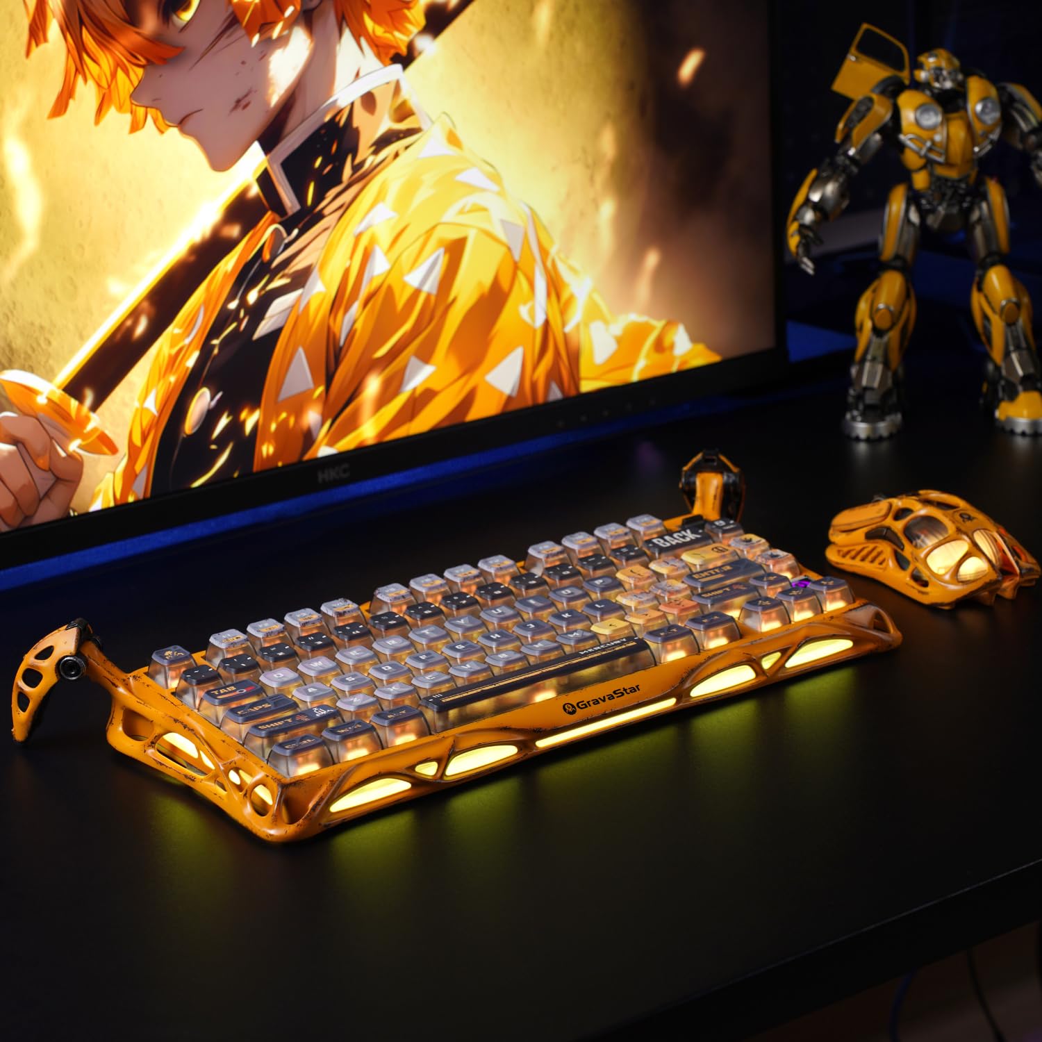 Wireless 75% Gaming Keyboard with Hot Swap Switches