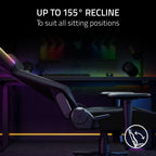 Ergonomic Gaming Chair with Reactive RGB Lighting