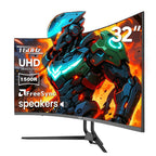 Curved Gaming Monitor with High Refresh Rate Display