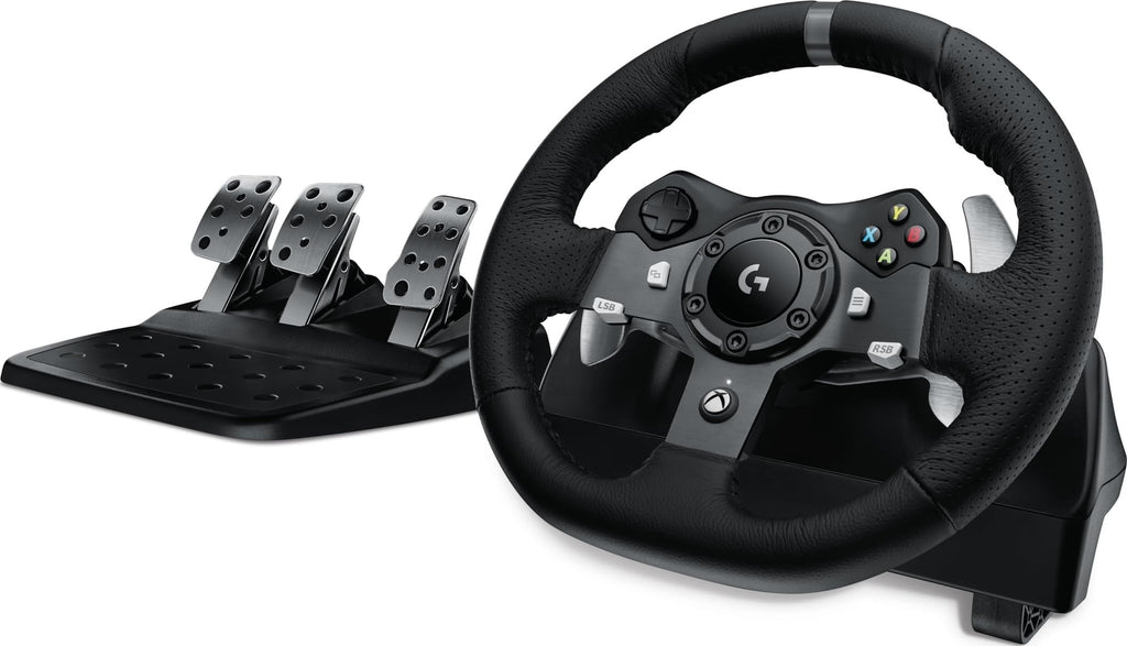 Logitech G29 Driving Force Racing Wheel and Floor Pedals, Real Force Feedback