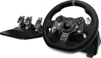 Logitech G29 Driving Force Racing Wheel and Floor Pedals, Real Force Feedback