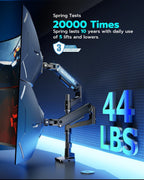 Dual Monitor Arm for 17 to 49 Inch Ultrawide Screens