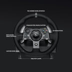Logitech G29 Driving Force Racing Wheel and Floor Pedals, Real Force Feedback