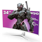 Curved Gaming Monitor with High Refresh Rate Display
