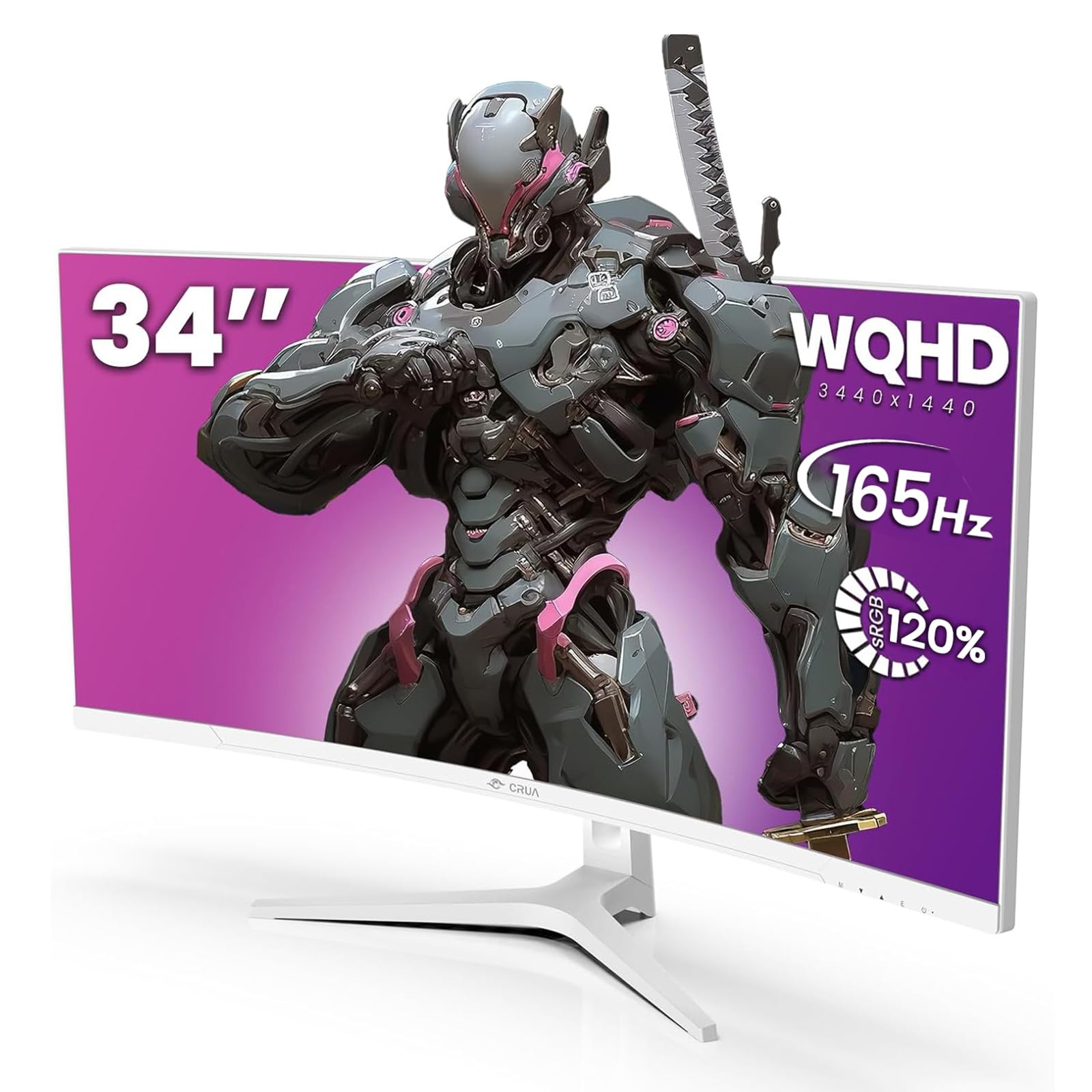 Curved Gaming Monitor with High Refresh Rate Display