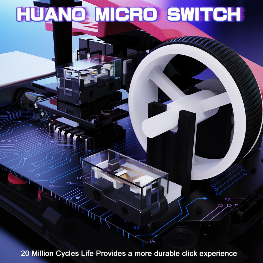 Wireless Gaming Mouse with Lightweight Esports Design