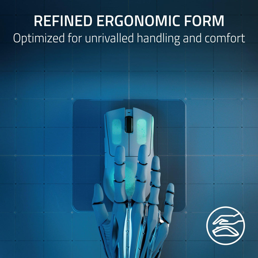 Wireless Gaming Mouse with Ergonomic Esports Design