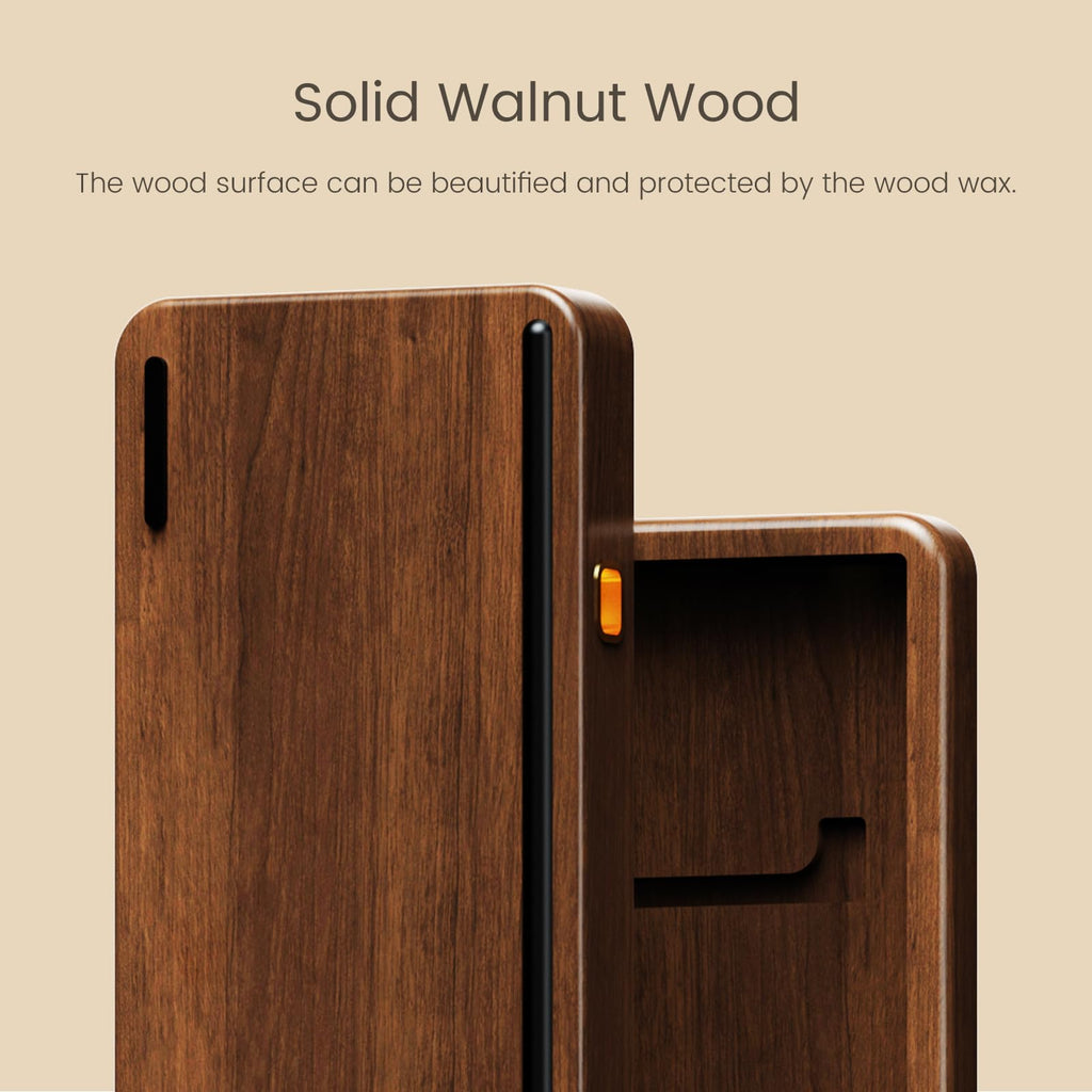 Wireless Mechanical Gaming Keyboard with Wood Frame