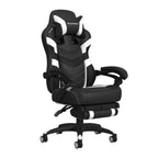 Ergonomic Gaming Chair with Footrest and Recline
