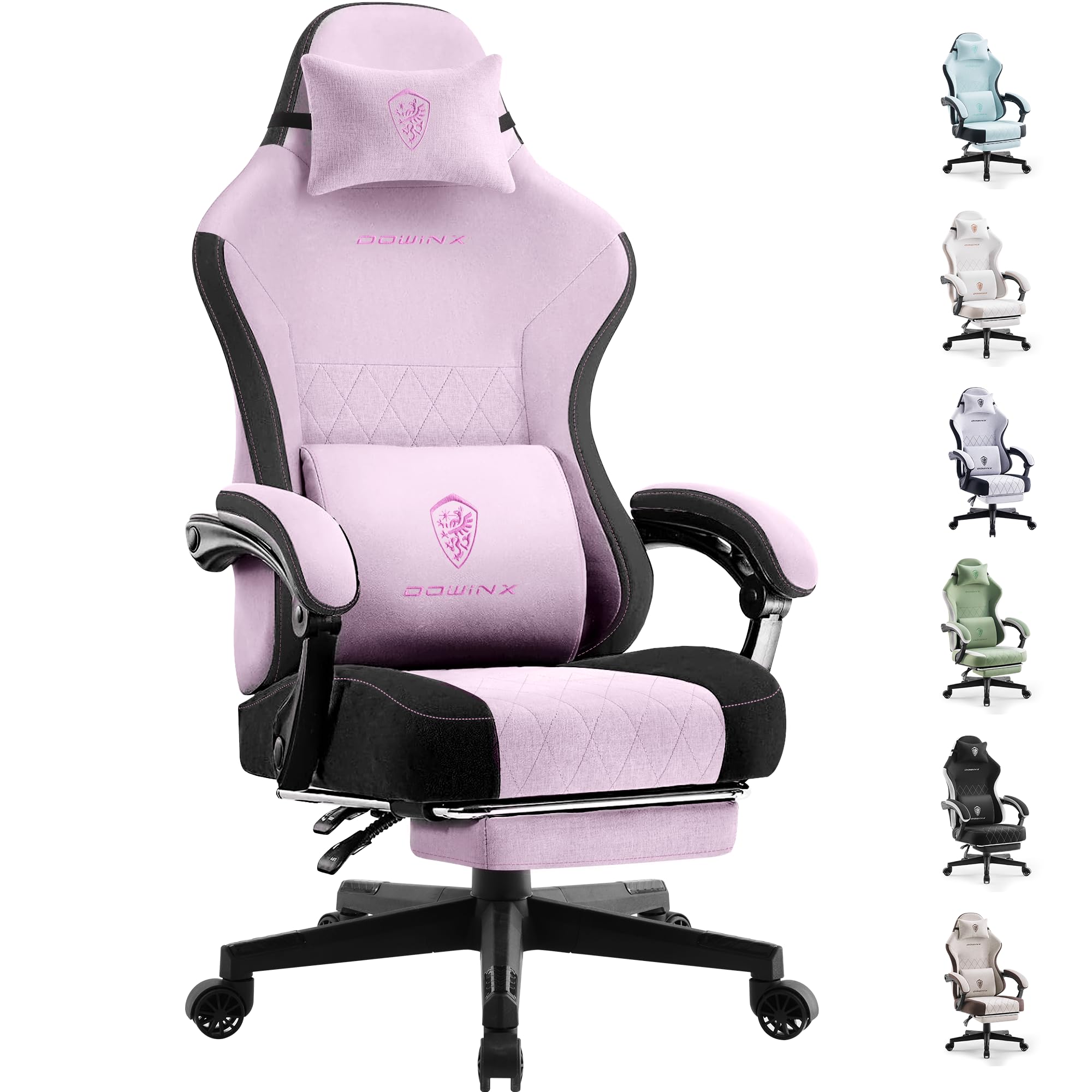 Ergonomic Gaming Chair with High Back Lumbar Support