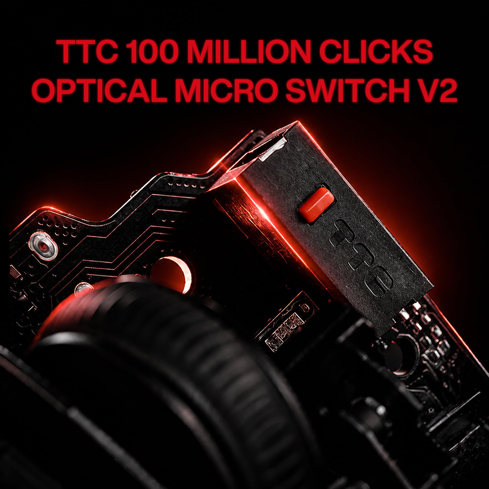 Wireless Gaming Mouse with 30K DPI and 8K Polling