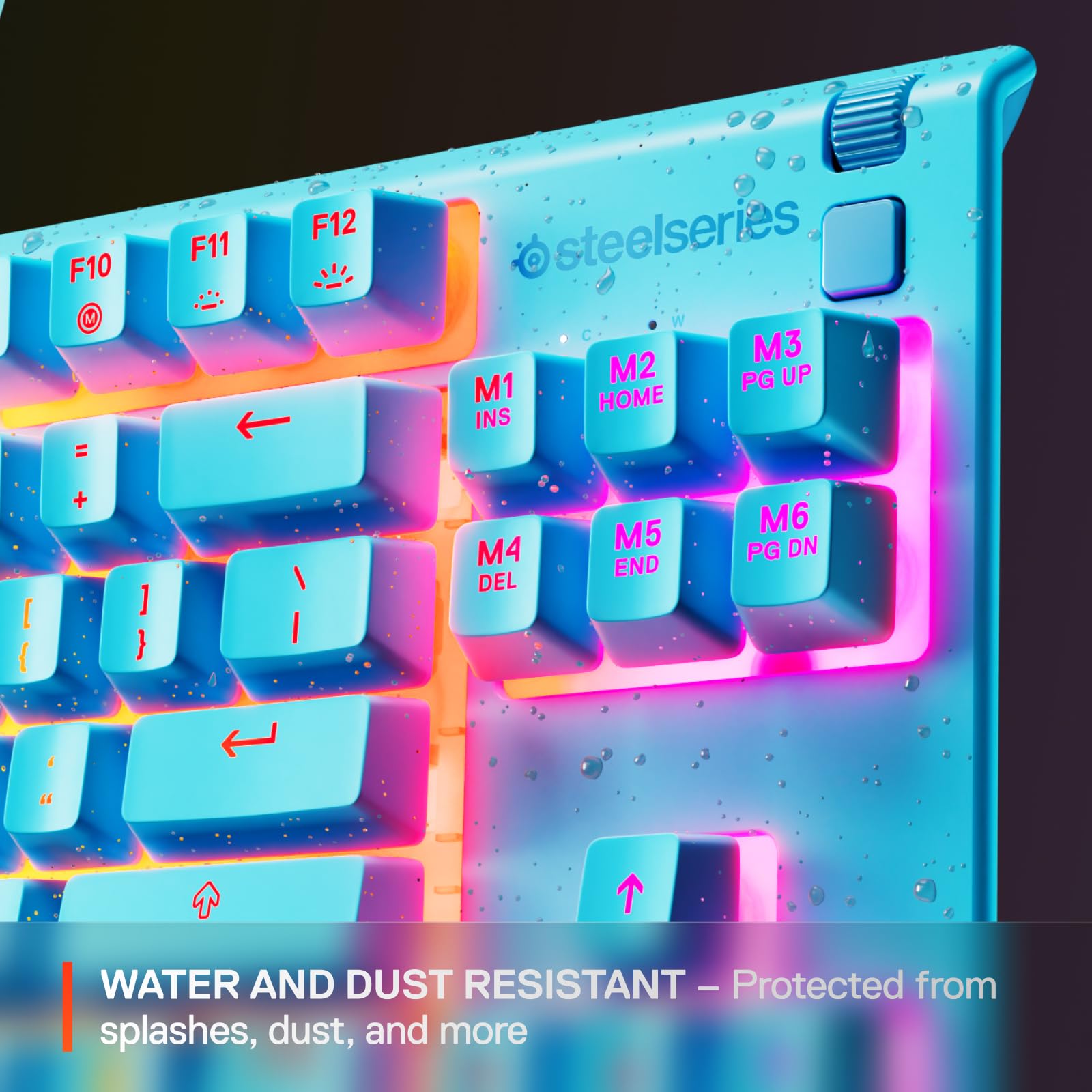 TKL Gaming Keyboard with RGB and Quiet Switches