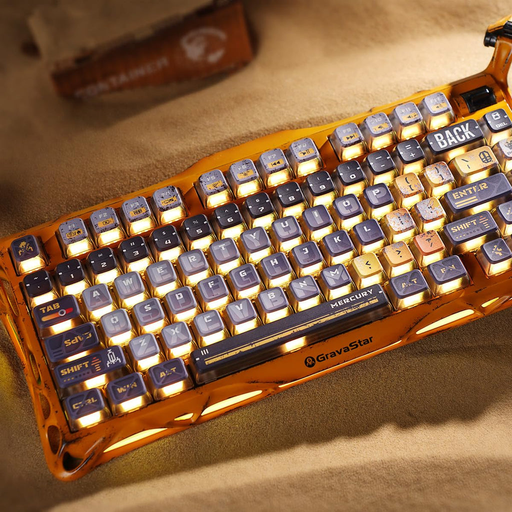 Wireless 75% Gaming Keyboard with Hot Swap Switches