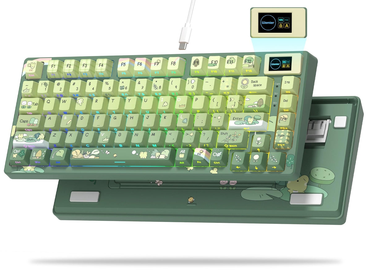 75% Gaming Keyboard with Color Display and Hot Swap