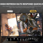 Curved Gaming Monitor with High Refresh Rate Display