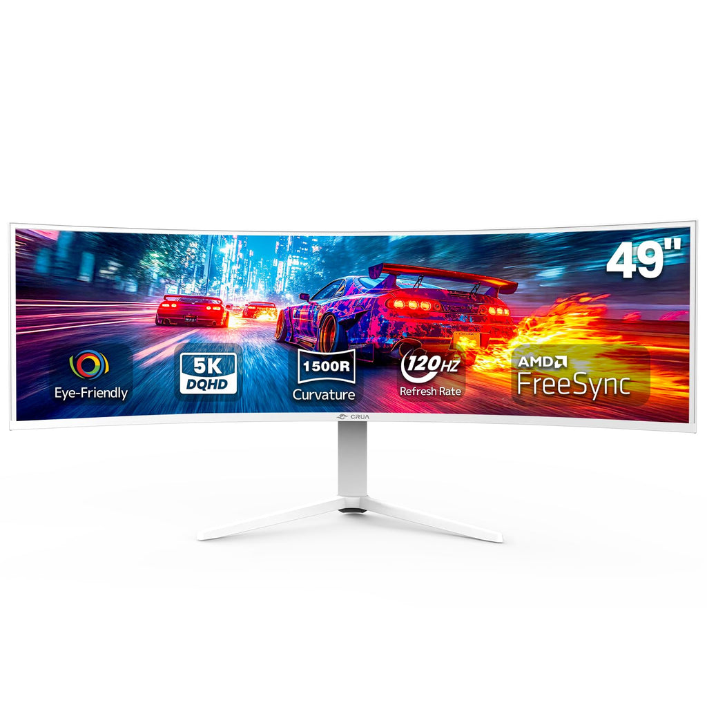 Curved Gaming Monitor with High Refresh Rate Display