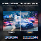 Curved Gaming Monitor with High Refresh Rate Display