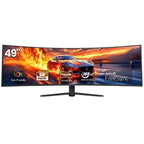 Curved Gaming Monitor with High Refresh Rate Display