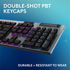 Wireless Gaming Keyboard with Low Profile Design