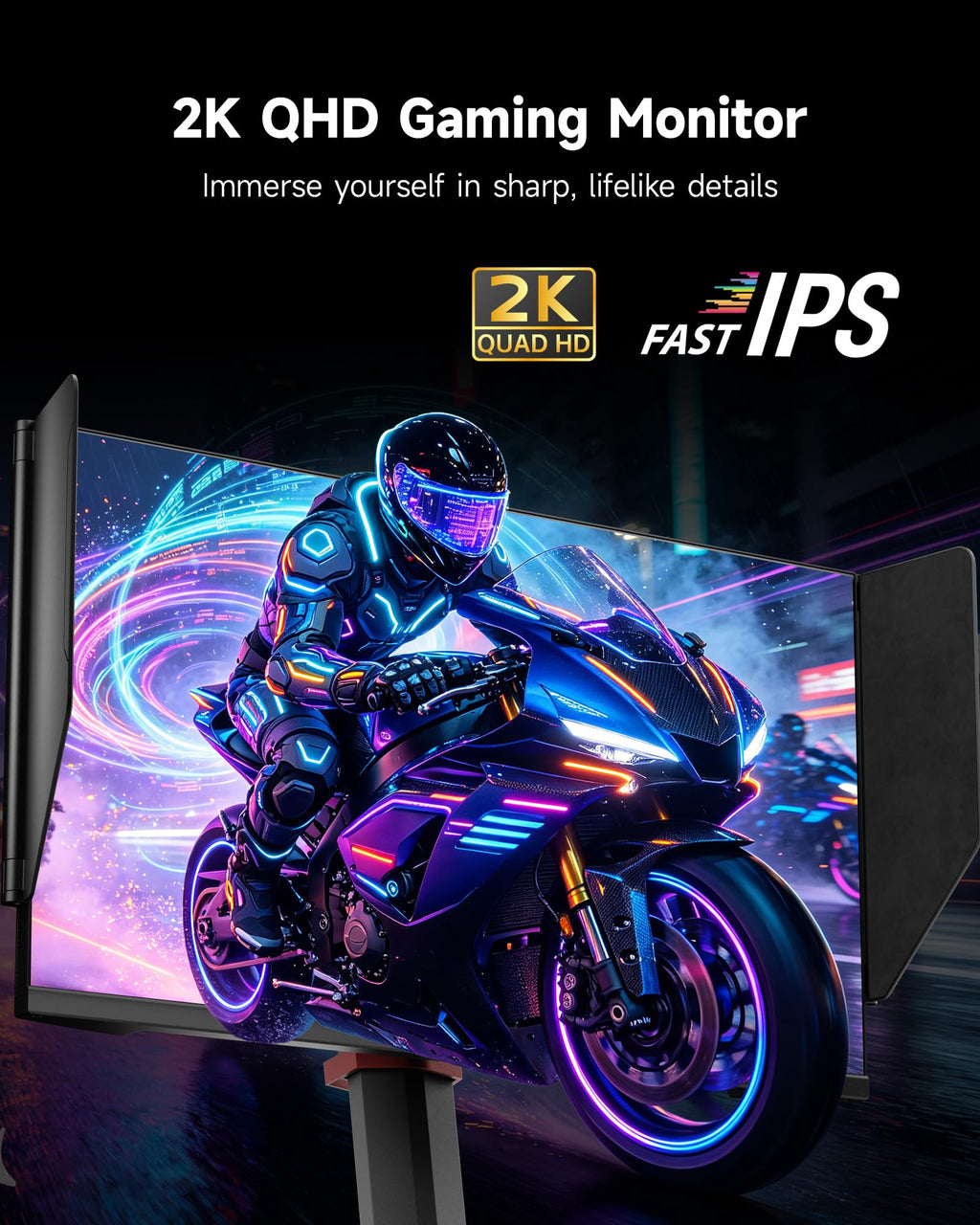 Gaming Monitor with High Refresh Rate Display