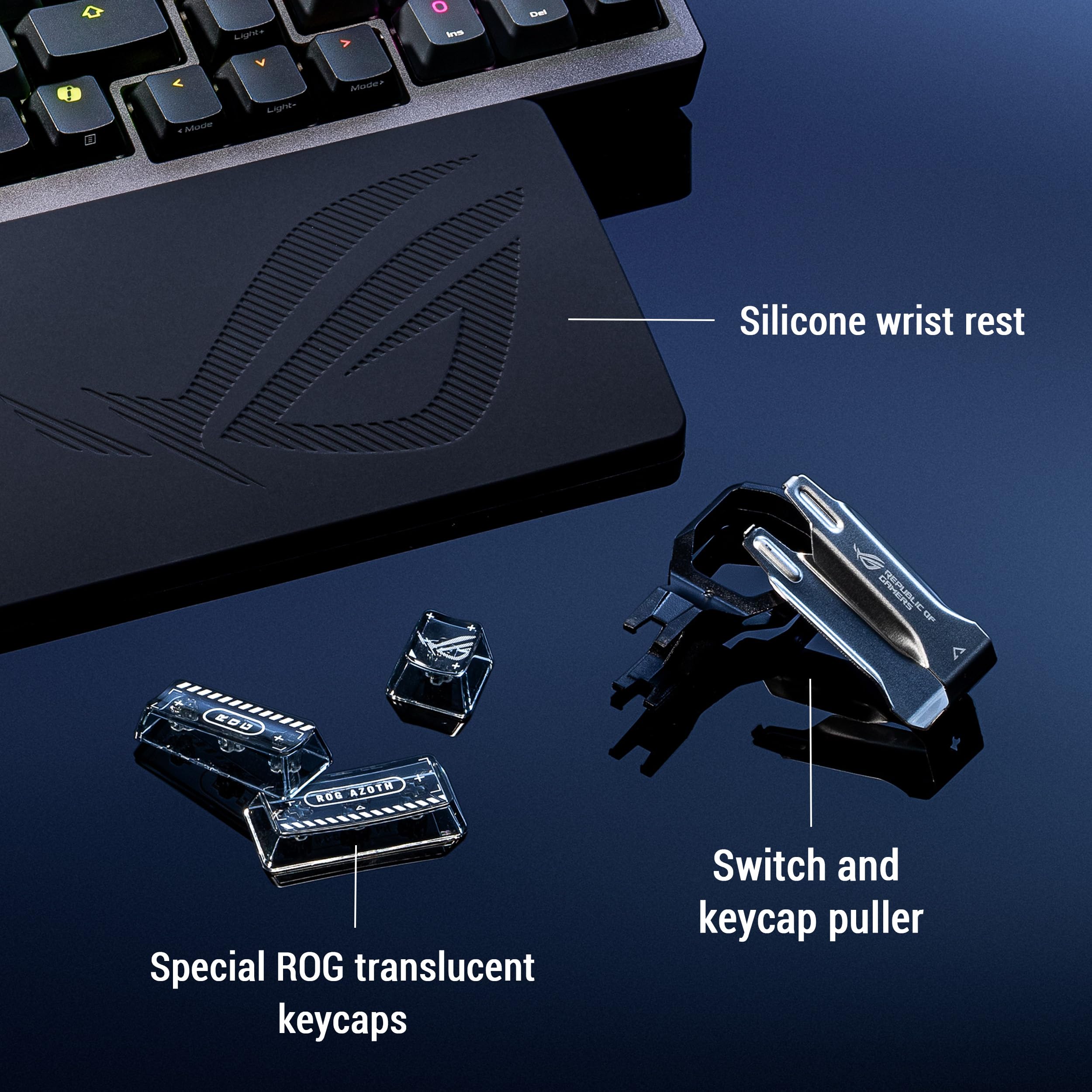 Wireless Gaming Keyboard with Hall Effect Switches